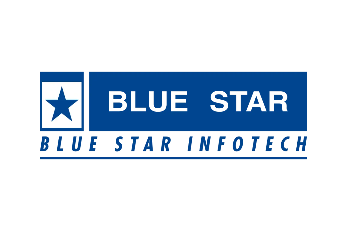Blue Star InfotechVector SVG & PNG Logo