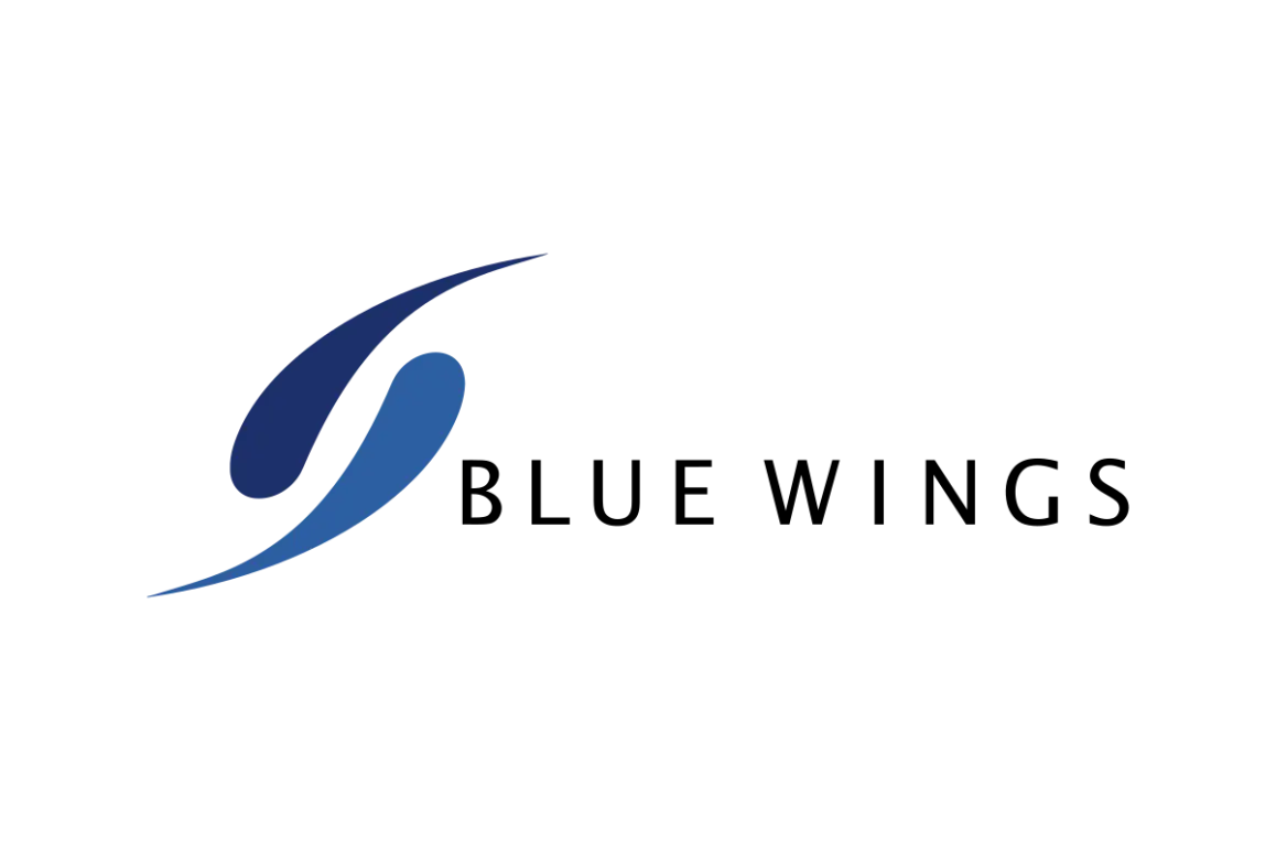 Blue WingsVector SVG & PNG Logo