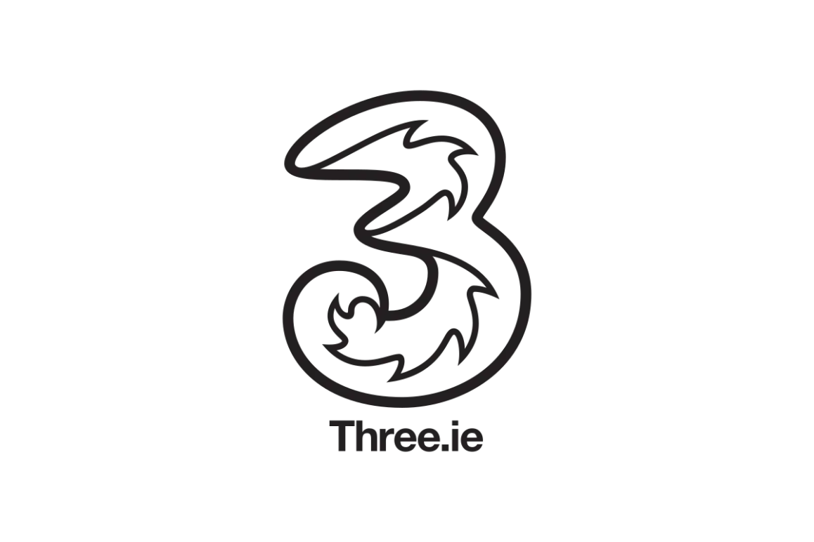 Three IrelandVector SVG & PNG Logo